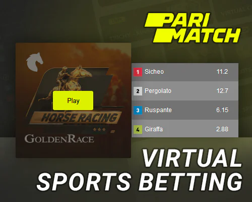 About virtual sports betting on Parimatch website